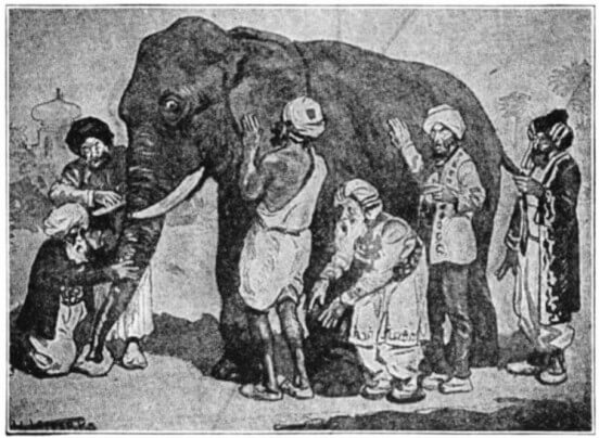 elephant and blind