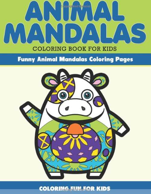 Animals mandala coloring b