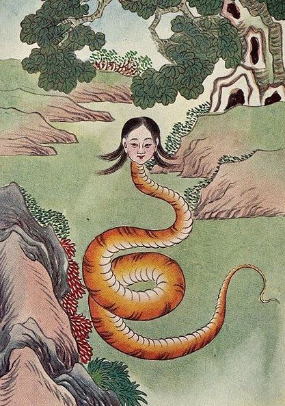 Chines god Nu Wa