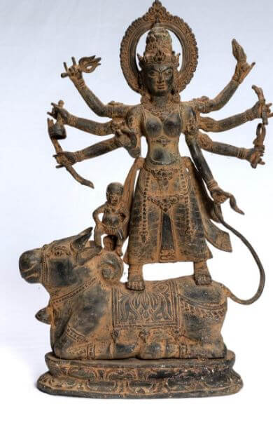 Durga Statue - Antique Javanese Style