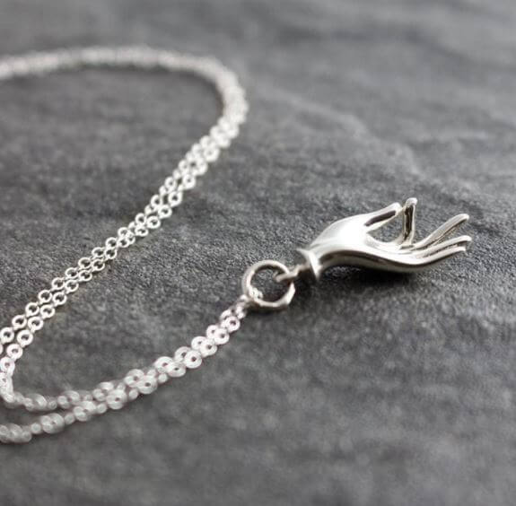 Hand Mudra necklace buy online