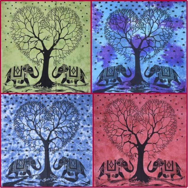 Mandala wall tapestry UK