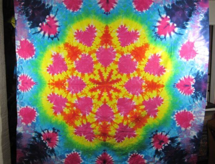 heart mandala tapestry