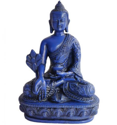 medicine Buddha garden statue